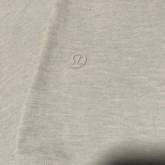 Lululemon Light Blue Men's Polo Shirt golf size small EEUC - Picture 2 of 5